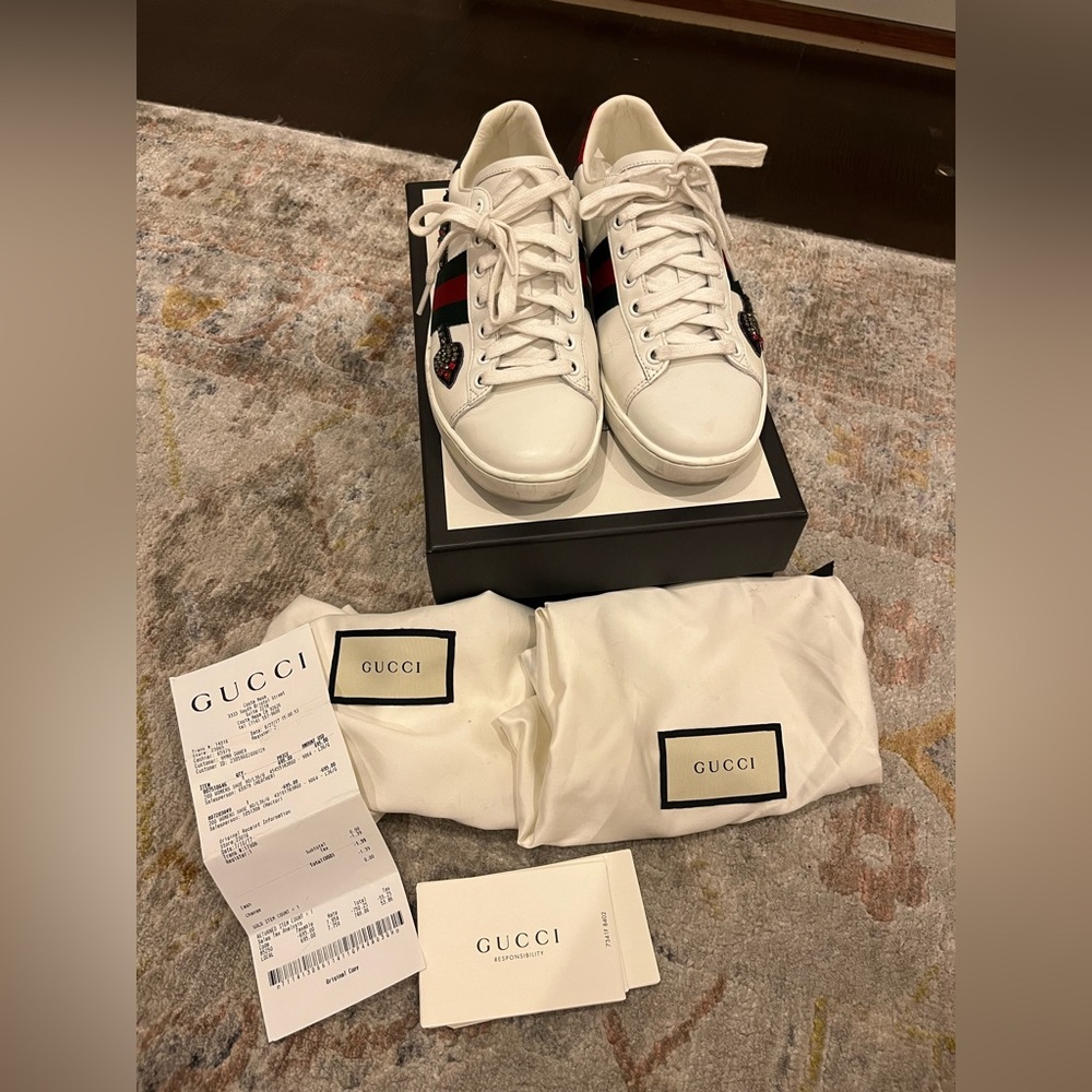Gucci sneakers women size 36.5